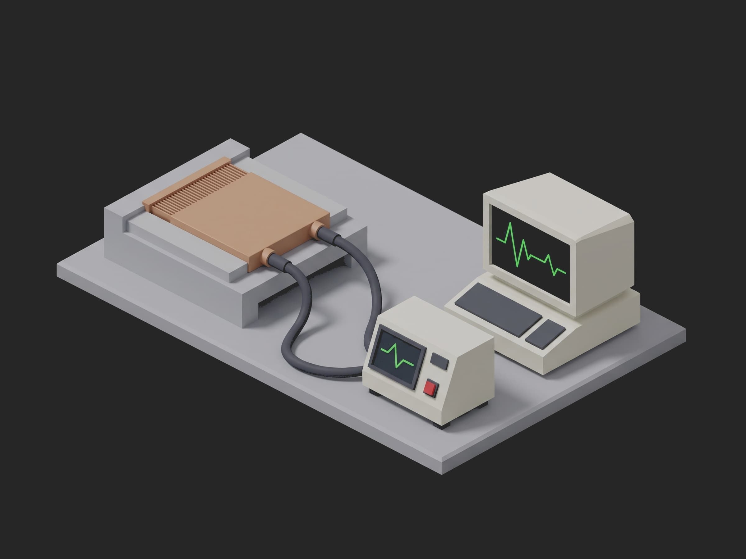 Cold Plate Leak and Thermal Qualification test setup