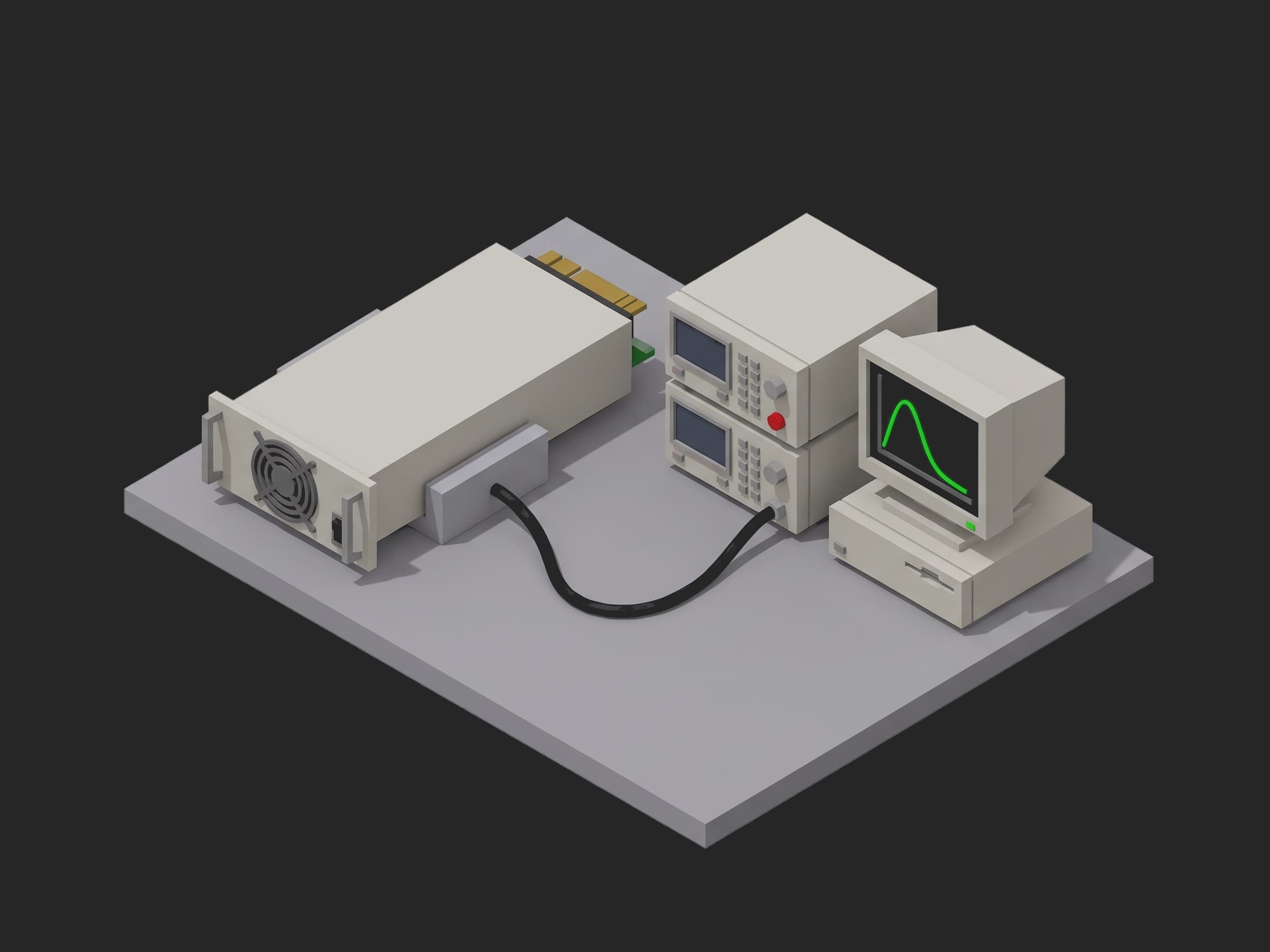 ORV3 PSU Acceptance Test test setup